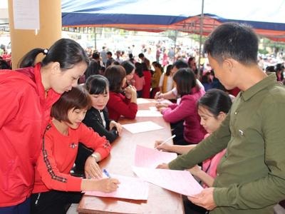 Gần 1.500 tình nguyện viên hiến máu đợt 2 tại Quỳnh Lưu