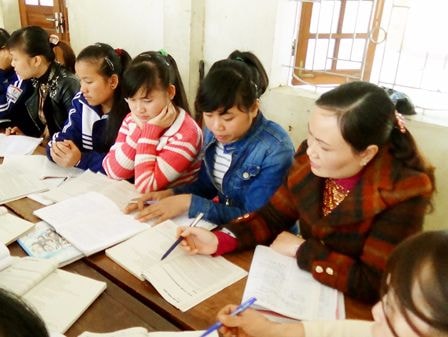 Phấn đấu xứng đáng đơn vị giáo dục tiêu biểu ở vùng cao