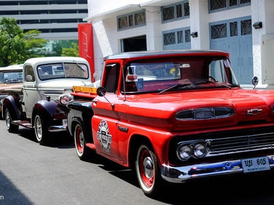 Đã mắt với dàn Chevrolet cổ độc đáo của 'ông trùm' khu chợ