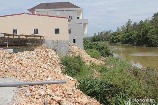 Làm rõ nhiều sai phạm trong quản lý, sử dụng đất trên kênh Vách Bắc