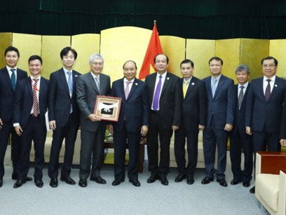 Thủ tướng Nguyễn Xuân Phúc tiếp lãnh đạo các tập đoàn lớn dự APEC