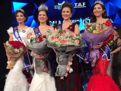 Cô gái Nghệ An đăng quang tại cuộc thi sắc đẹp Nữ hoàng Kim cương 2017