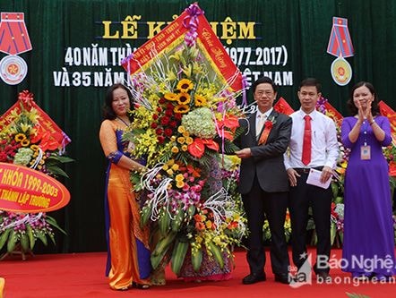 Trường THCS Lý Nhật Quang kỷ niệm 40 năm ngày thành lập