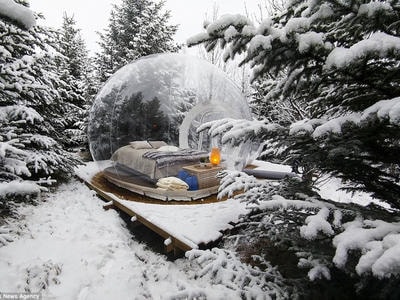 Độc đáo khách sạn 'bong bóng'