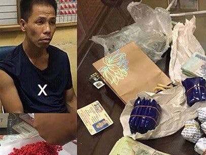 Đối tượng mang ma túy, dùng dao đâm 1 cảnh sát cơ động bị thương