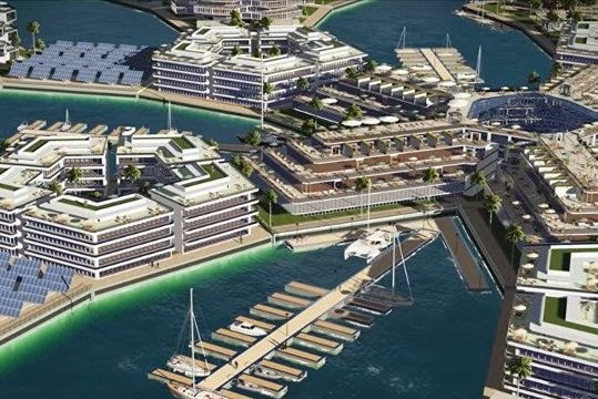 Sắp có thành phố nổi đầu tiên trên thế giới