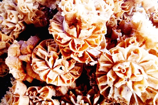 Phủ Quỳ: Bánh hoa - riêng một thức này!