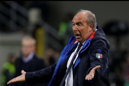 Đội tuyển Ý sa thải HLV Giampiero Ventura