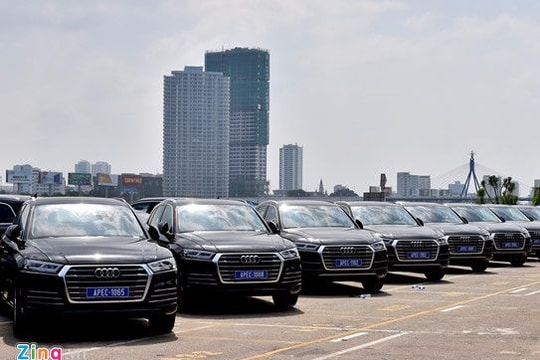 Hơn một nửa xe Audi phục vụ APEC đã được bán