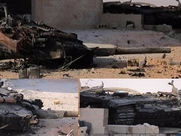 Quân đội Syria bị IS phục kích: 10 lính thiệt mạng, tăng T-90 tan nát