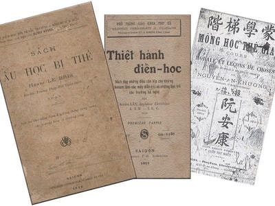 Sách giáo khoa 100 năm trước