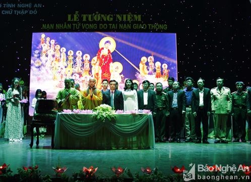 Nghệ An tổ chức Lễ tưởng niệm nạn nhân tai nạn giao thông