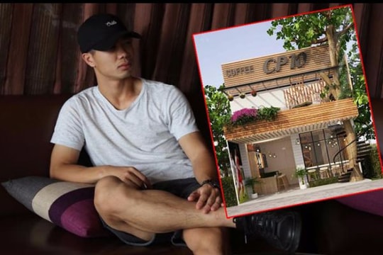 Tiền đạo Công Phượng mở quán café ở Pleiku