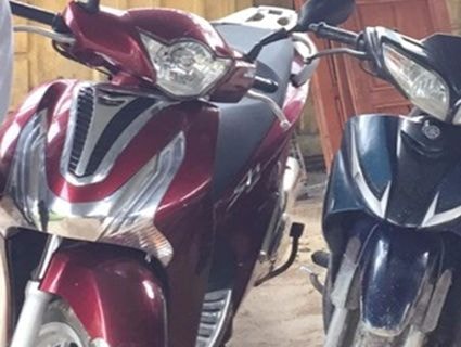 Trộm SH, không nổ được máy, hai đạo chích phải kéo lê suốt 60km
