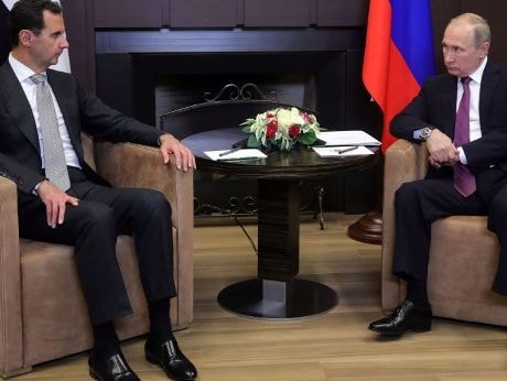 Tổng thống Putin gặp Tổng thống Assad tại Sochi