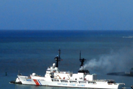 Tàu cảnh sát biển lớn nhất Việt Nam rời Hawaii về nước