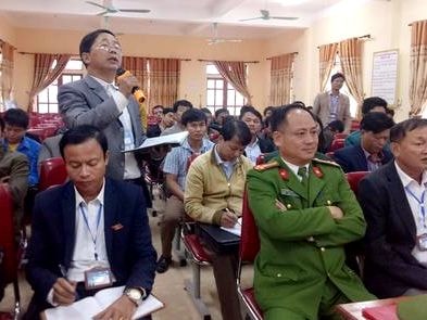 Anh Sơn: Cử tri kiến nghị đầu tư nâng cấp các tuyến đường dân sinh