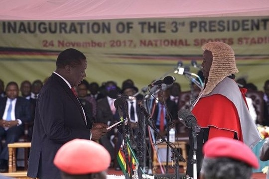 Zimbabwe: Ông Mnangagwa tuyên thệ nhậm chức tổng thống