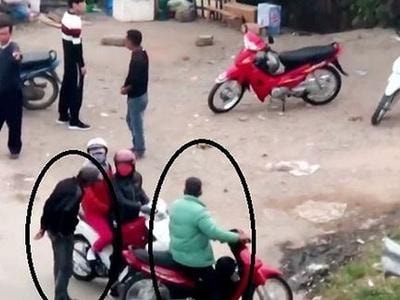 Cảnh sát hình sự  truy 'nóng' nhóm cưỡng đoạt tài sản ở nút giao thông Pháp Vân - Cầu Giẽ