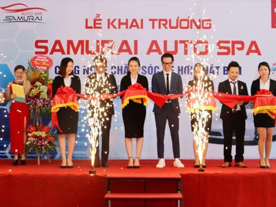 SAMURAI SPA - công nghệ chăm sóc xe hơi Nhật Bản lần đầu tiên có mặt tại Nghệ An