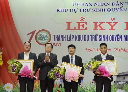 Kỷ niệm 10 năm thành lập Khu Dự trữ sinh quyển lớn nhất Việt Nam