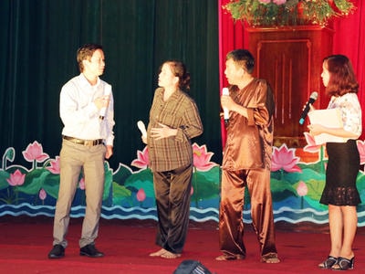 Sôi nổi truyền thông 'Dân số và phát triển'