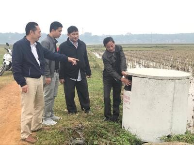 Nghĩa Đàn lắp đặt hàng trăm bể đựng vỏ thuốc bảo vệ thực vật