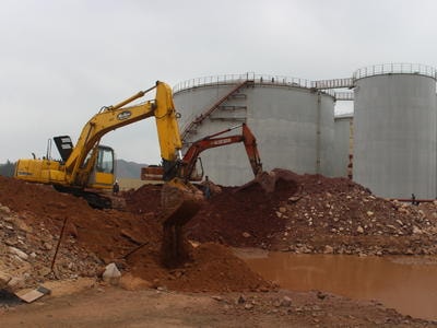 Cưỡng chế thu hồi gần 2 nghìn m2 đất cho Dự án Tổng kho xăng dầu ĐKC