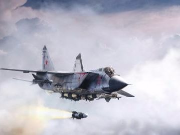 Tiêm kích MIG41 của Nga đánh chặn vũ khí siêu vượt âm