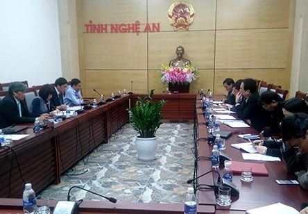 Tỉnh Nghệ An và Đại học Quốc gia Hà Nội bàn cụ thể các nội dung hợp tác