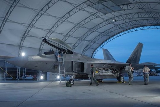 6 tiêm kích tàng hình F-22 Raptor của Mỹ tới Hàn Quốc tập trận