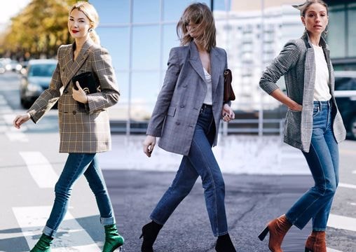 4 cách phối đồ cùng áo blazer ca rô thời thượng