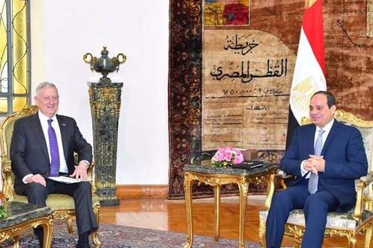 Ai Cập và Mỹ củng cố hợp tác quân sự và chống khủng bố