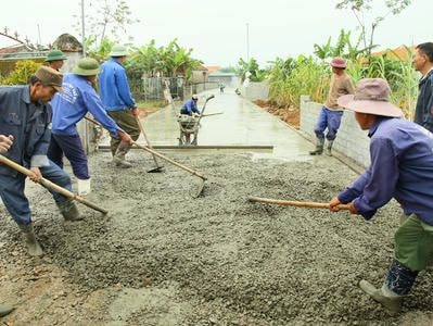 Diễn Trường (Diễn Châu): Huy động trên 315 tỷ đồng xây dựng hạ tầng NTM