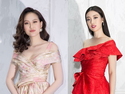 Dàn hoa hậu, á hậu khoa váy áo ở đêm tiệc