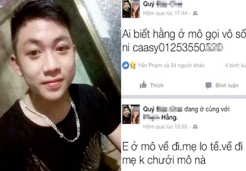 Sốc khi gã trai 18 tuổi giết bạn gái rồi giả vờ tìm kiếm trên Facebook