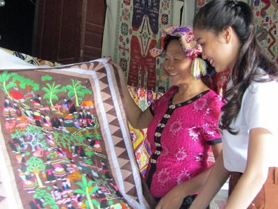 Tích cực xây dựng NTM ở thôn bản