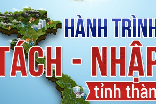 Hành trình từ 44 tăng lên 63 tỉnh, thành