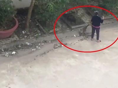 Phạt người phụ nữ quét rác xuống cống 1 triệu đồng