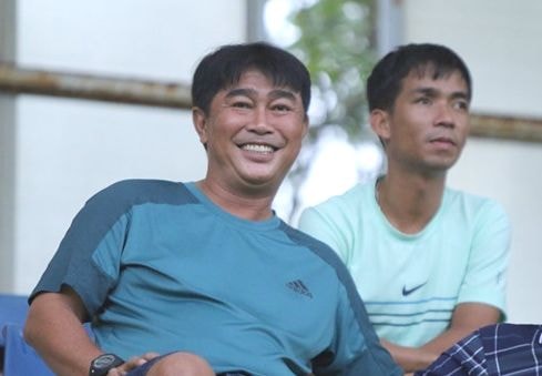 HLV Minh Chiến dẫn dắt CLB B.Bình Dương ở V-League 2018