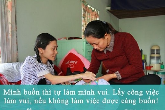 'Cô gái da cam' truyền cảm hứng bằng nghị lực phi thường