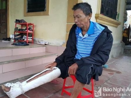 Nghệ An: Bắt giam nghịch tử đánh bố đến thương tật