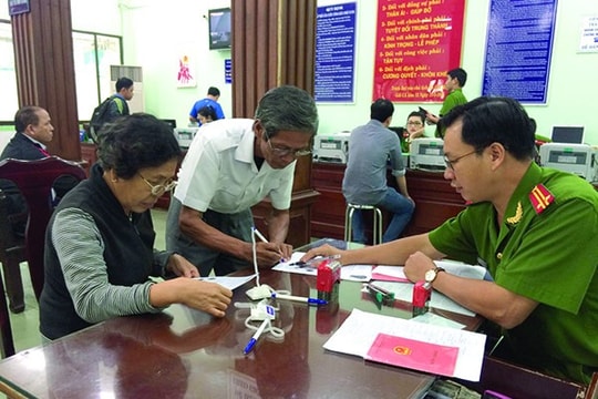 Lộ trình thay thế số hộ khẩu, CMND tại Nghệ An