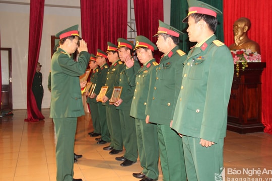 Phó Bí thư Tỉnh ủy: Nghệ An đã diễn tập khu vực phòng thủ một cách xuất sắc