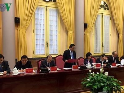 Công bố Lệnh của Chủ tịch nước về 6 luật mới