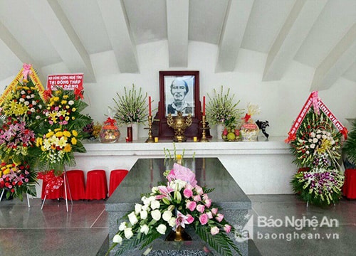 Kỷ niệm 88 năm ngày mất cụ Phó bảng Nguyễn Sinh Sắc tại Đồng Tháp