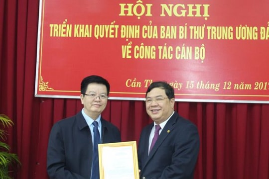 Điều động, bổ nhiệm Phó Trưởng Ban Nội chính Trung ương