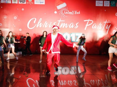 Sôi động đêm hội LaZum3 Vinh chào đón Giáng sinh 2017