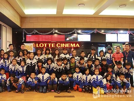 Chiếu phim miễn phí cho trẻ em có hoàn cảnh khó khăn