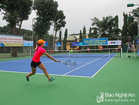 Khai mạc giải quần vợt các tay vợt xuất sắc Việt Nam lần thứ II